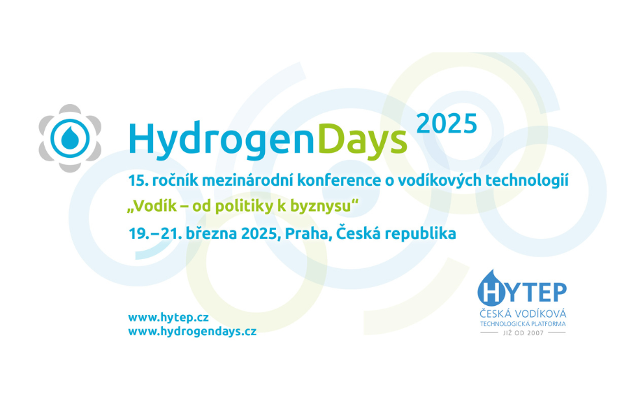 Jubilejní 15. ročník konference Hydrogen Days 2025 přivítá vodíkové experty z celého světa
